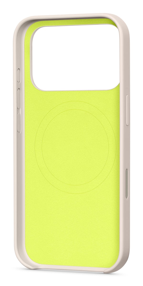 Apple MGKE4LL/A mobiltelefon etui 16 cm (6.3") Cover Lime, Stenfarve