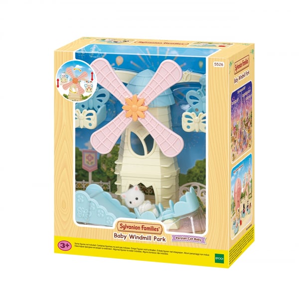 Sylvanian Families Baby Vindmølle med figur