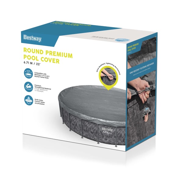 Bestway 58955 svømmepool afdækning Sikkerhedsafdækning til swimmingpool