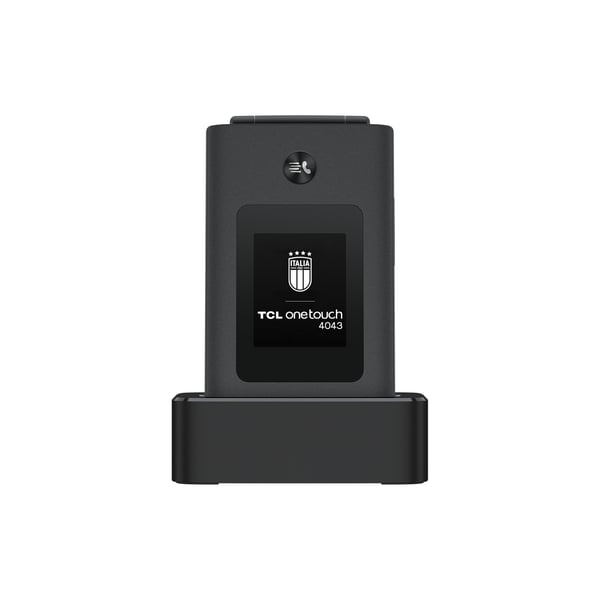 TCL OneTouch 4043 8,13 cm (3.2") 130,6 g Grå Funktionstelefon