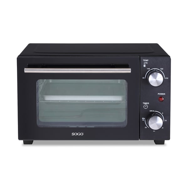 Sogo HOR-SS-10530 bänkugn 10 l 800 W Svart Grill Sogo HOR-SS-10530 bänkugn 10 l 800 W Svart Grill