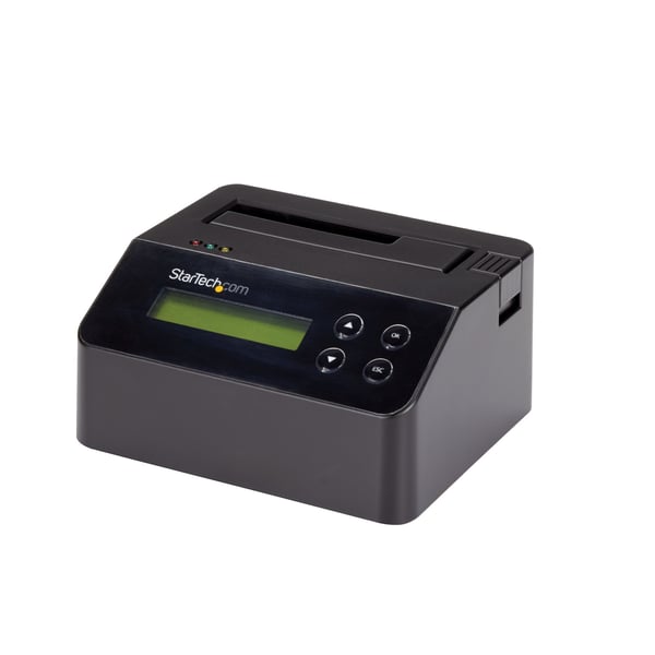 StarTech.com SDOCK1EU3P2 kopienhed til digital medie HDD/SSD duplikator Sort 1 Kopier
