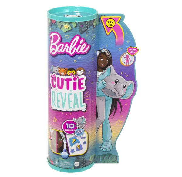 Barbie Cutie Reveal Jungle Series Doll