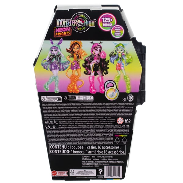 Monster High Skulltimate Secrets Neon Frights Frankie Stein -nukke