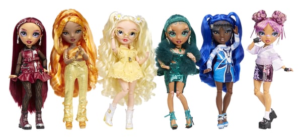Rainbow High CORE Fashion Doll- Meena Fleur (Saffron)