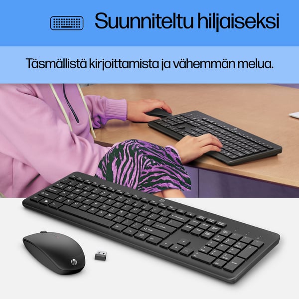 HP 230 – langattoman hiiren ja näppäimistön yhdistelmä