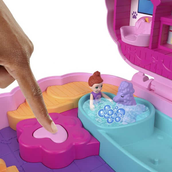 Polly Pocket GROOM& GLAM POODLE COMPACT