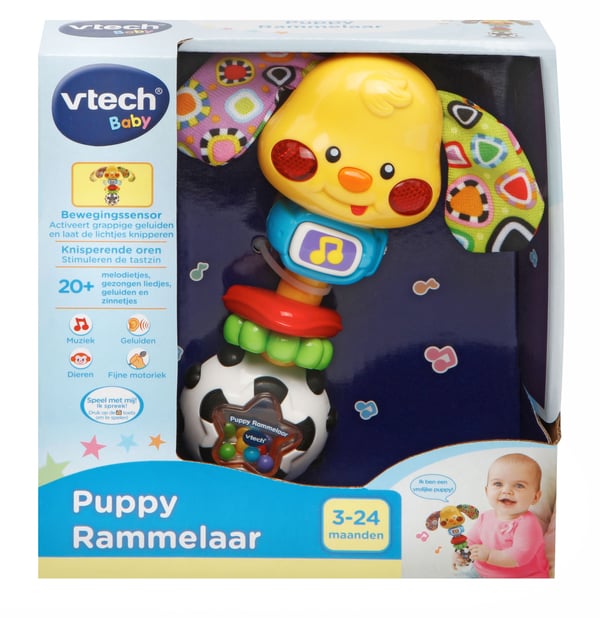 VTech Baby Puppy Rammelaar