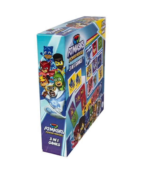 Tactic Peppa Pig PJ Masks 3 in 1 Lotto, Domino, Memo