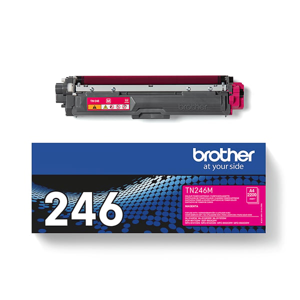 Brother TN-246M Tonerkassett 1 styck Original Magenta