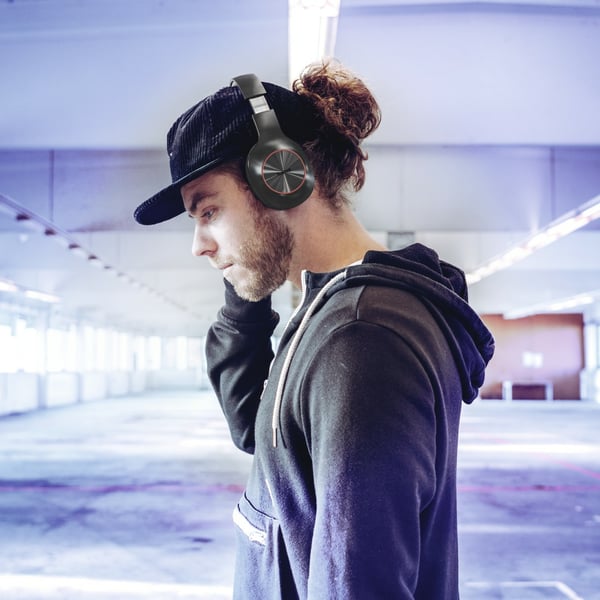 Hama Spirit Calypso II Headset Trådlös Huvudband Samtal/musik Bluetooth Svart, Röd