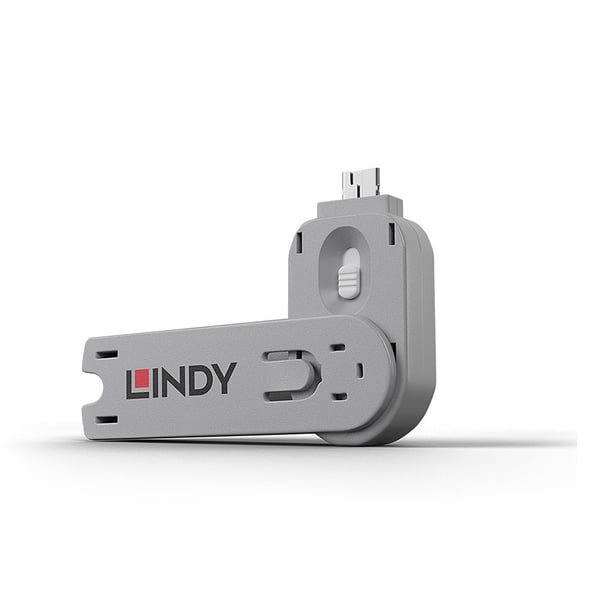 Lindy 40624 portblokering Nøgle til portblokering USB Type-A Hvid Acrylonitrilbutadienstyren 1 stk Lindy 40624 portblokering Nøgle til portblokering USB Type-A Hvid Acrylonitrilbutadienstyren 1 stk