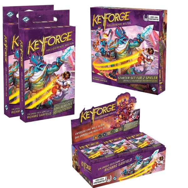 Asmodee KeyForge: Worlds Collide Kortspel Samlarspel