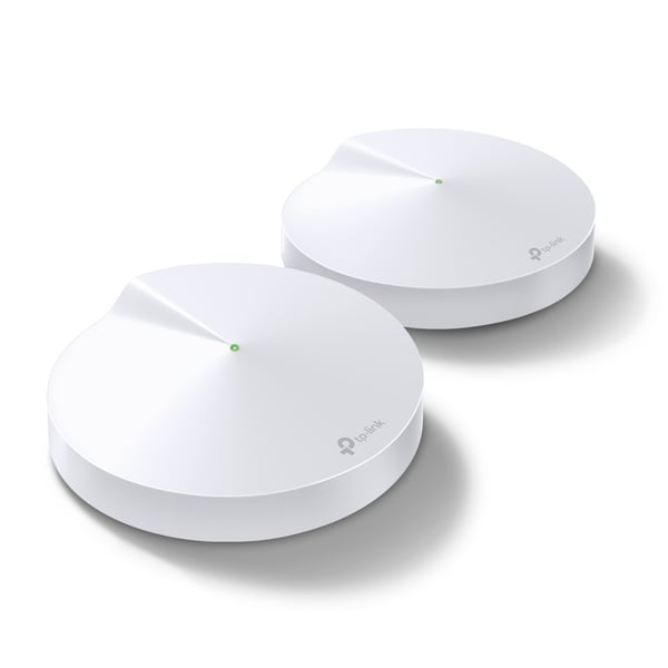 TP-Link Deco M5 (2-Pack) Dual-band (2,4 GHz / 5 GHz) Wi-Fi 5 (802.11ac) Vit Intern
