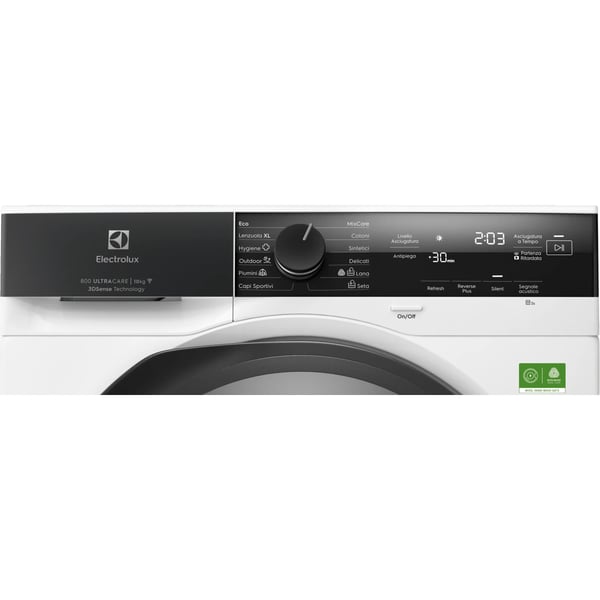 Electrolux EW7H4E10BY kuivausrumpu Vapaasti seisova Edestä täytettävä 10 kg Valkoinen