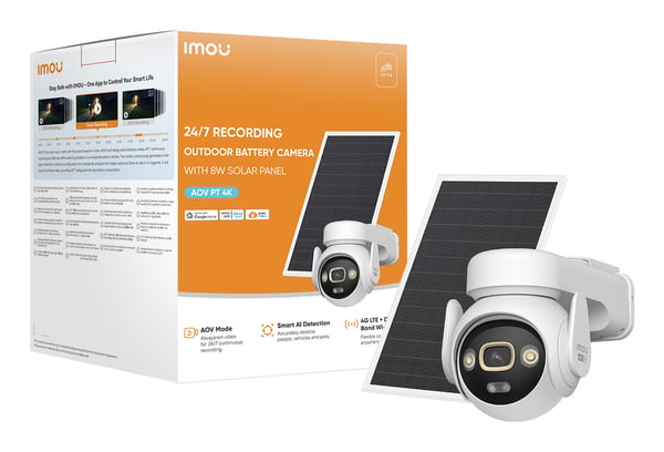 Imou AOV PT 4K Kit Tårn IP-sikkerhedskamera Udendørs 3840 x 2160 pixel Væg