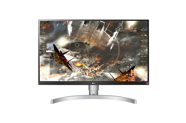 LG 27UL650-W platta pc-skärmar 68,6 cm (27") 3840 x 2160 pixlar 4K Ultra HD LED Silver