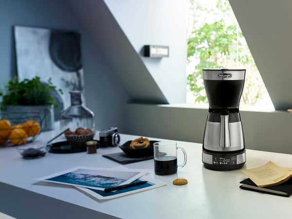 De’Longhi Autentica ICM 16731 kaffemaskin Droppande kaffebryggare 1,25 l