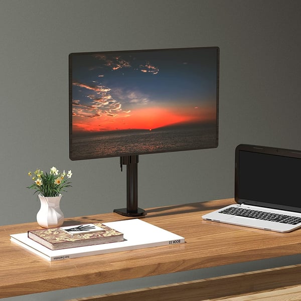 Techly ICA-LCD 500BK monitorin kiinnike ja jalusta 76,2 cm (30") Vastaanotto Musta