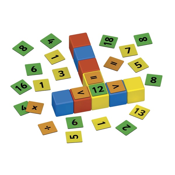 Geomag MagiCube Math Building Recycled Clips