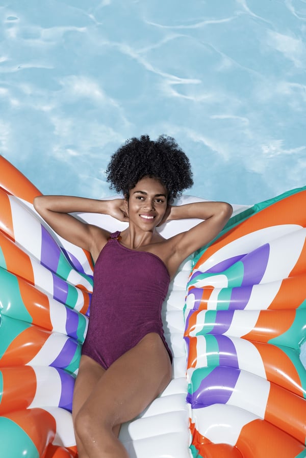 Bestway 43963 pool- och badmadrass Multifärg Mönstrad Polyvinylklorid (PVC)