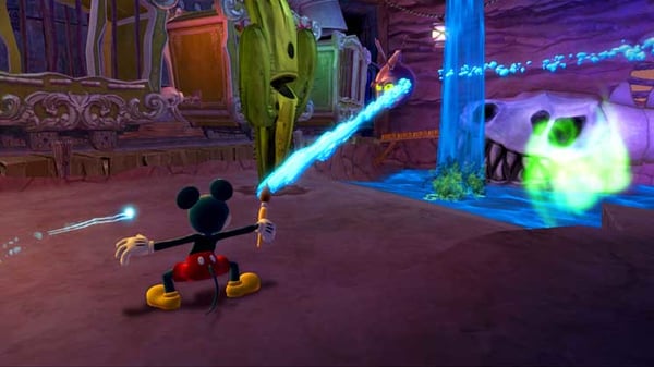 Nintendo Epic Mickey 2: The Power of Two, Wii U Standard Engelska, Spanska