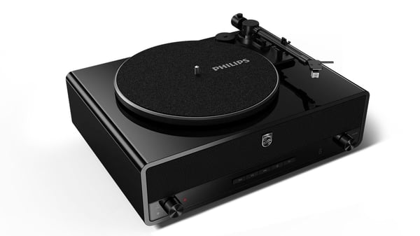 Philips TAV5000/10 grammofoner Remdriven skivtallrik Svart