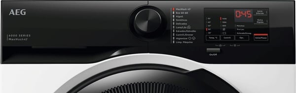AEG LFE6D84N4B vaskemaskine Front-læsning 8 kg 1400 rpm Hvid