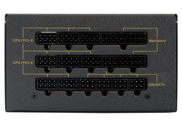 itek GF750 EVO strömförsörjningsenheter 750 W 24-pin ATX ATX Svart