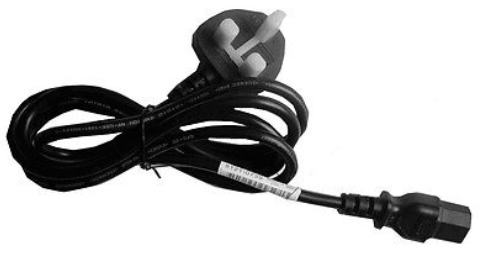 HP 100613-008 strömkablar Svart 1,8 m