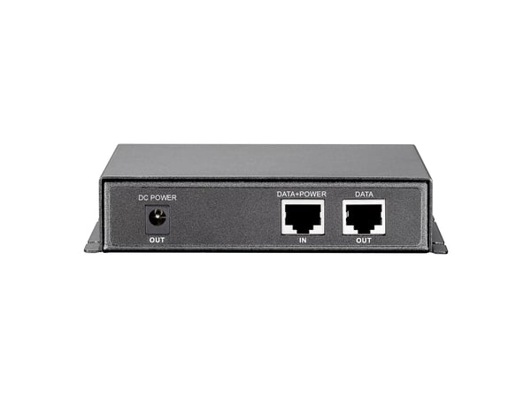 LevelOne POS-4000 nätverksdelare Strömförsörjning via Ethernet (PoE) stöd Grå