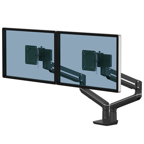 Fellowes Tallo 8614401 monitorin kiinnike ja jalusta 101,6 cm (40") Vastaanotto Musta