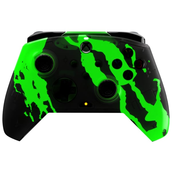 PDP REMATCH GLOW Advanced Svart, Grön USB Spelplatta Analog / Digital PC, Xbox One, Xbox Series S, Xbox Series X