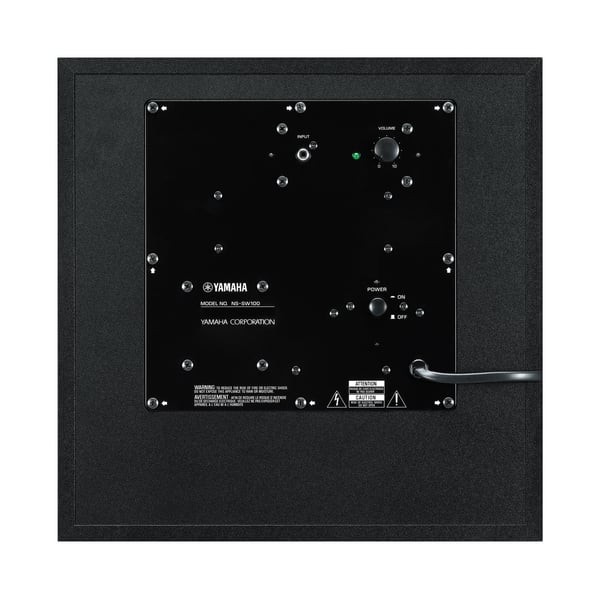 Yamaha NS-SW100 Sort Aktiv subwoofer 50 W