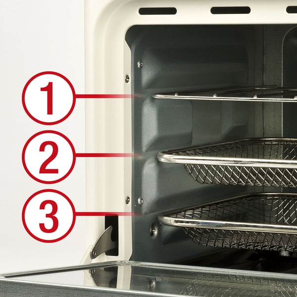 Girmi FG28 Yksi 14 L Erillinen 1300 W Kuumakiertoilmakypsennin