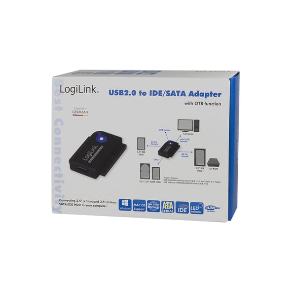 LogiLink AU0006C interface-kort/adapter IDE/ATA, SATA