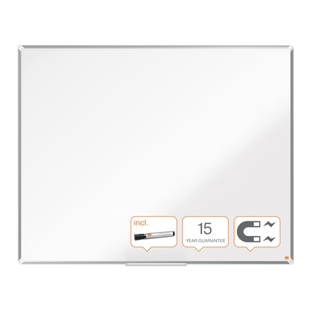 Nobo Premium Plus stål magnetisk whiteboard 150x120cm
