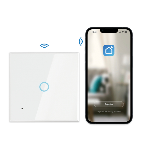 LogiLink SH0111 elektrisk afbryder Intelligent kontakt Hvid