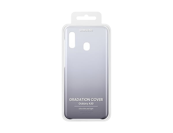Samsung EF-AA305CBEGWW matkapuhelimen suojakotelo 16,3 cm (6.4") Suojus Musta, Läpinäkyvä