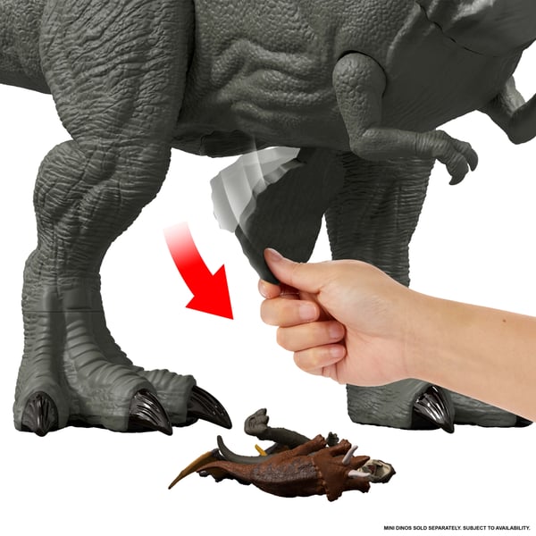 Jurassic World Rebirth Super Colossal Tyrannosaurus Rex-actionfigur, T-Rex-dinosaurie, filmleksak
