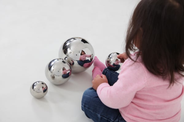 Tickit Sensory Reflective Silver Balls
