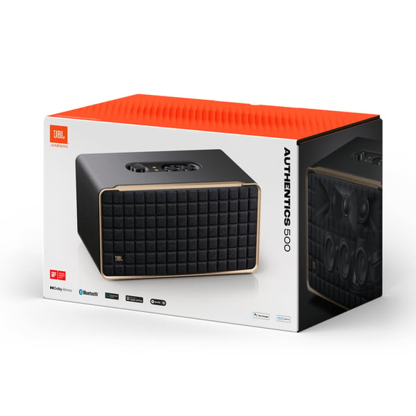 JBL Authentics 500 Sort, Guld 135 W