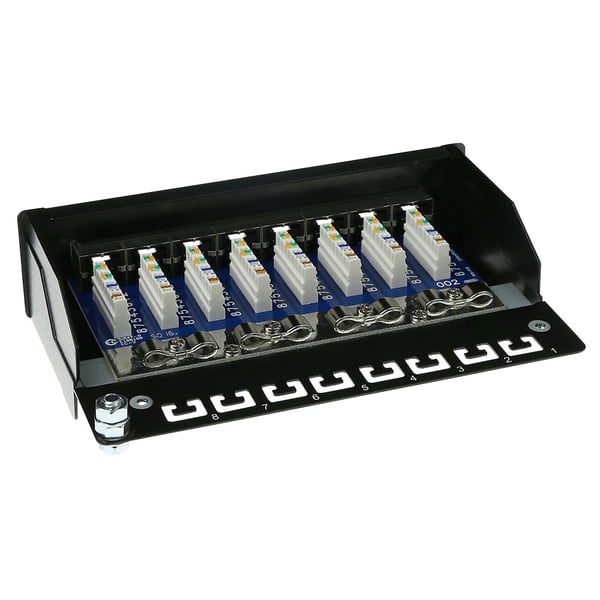 ACT FA5001 uttagboxar RJ-45 Svart