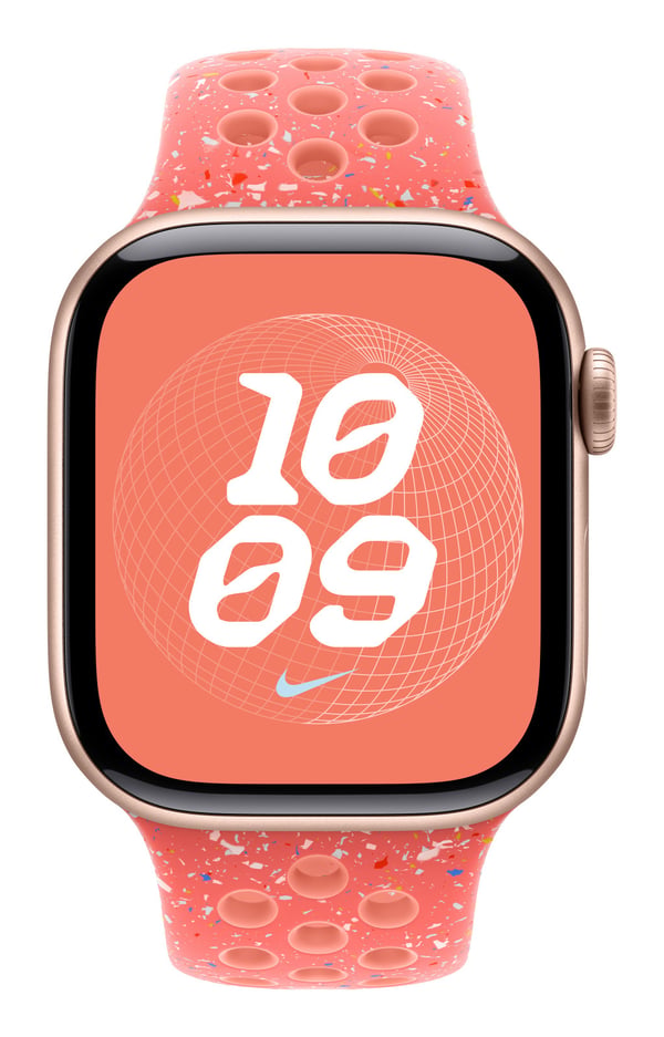Apple MC2K4ZM/A Älyrannekkeen lisätarvike Yhtye Oranssi Fluoroelastomeeri
