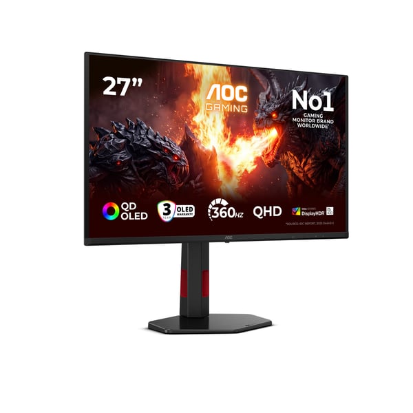 AOC Gaming Q27G4SDR - G4 Series - OLED-skärm - Gaming - 68,6 cm (27\")