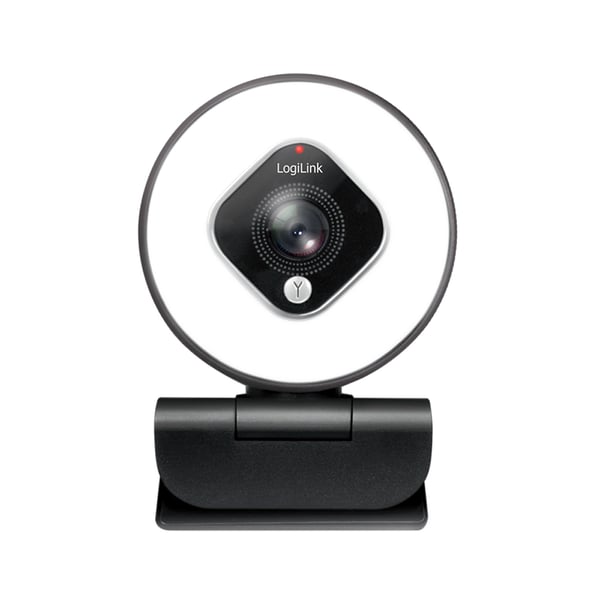 LogiLink UA0384 verkkokamera 2 MP 1920 x 1080 pikseliä USB 2.0 Musta, Valkoinen