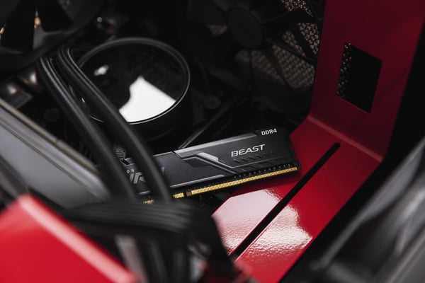 Kingston Technology FURY Beast 32GB 3200MT/s DDR4 CL16 DIMM (Sæt med 2) Black