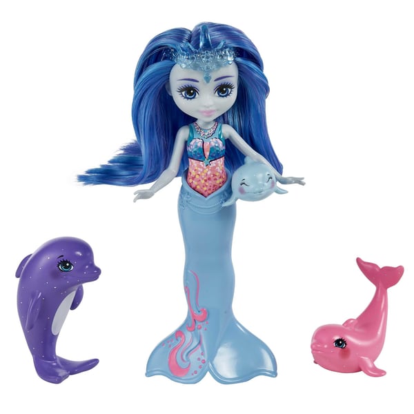 Royal Enchantimals OCEAN KINGDOM DORINDA DOLPHIN FAMILIEDUKKER