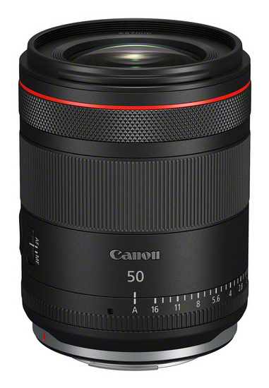 Canon RF 50mm F1.4L VCM MILC Vakiozoom-objektiivi Musta