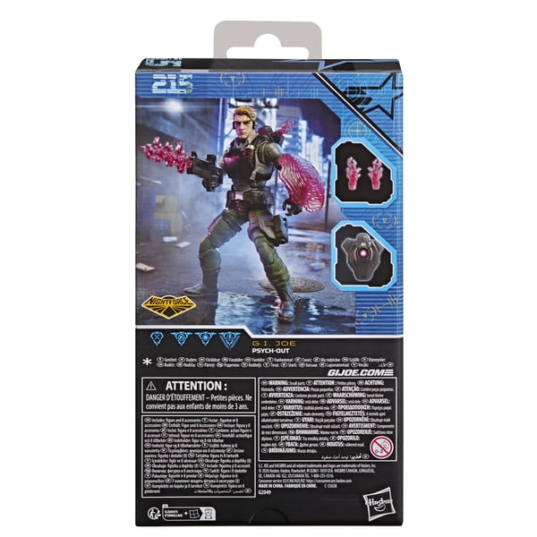 Hasbro G.I. Joe Classified Series #215 Night Force Psych-Out